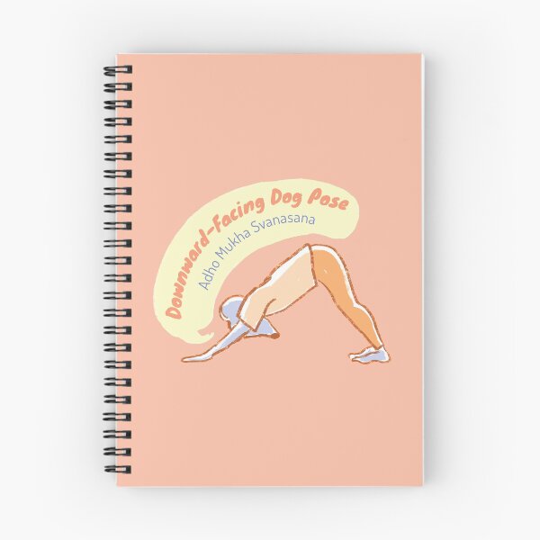 Item preview, Downward-facing dog pose - Yoga Mouse - Peach and orange designed and sold by Dear-Koko.