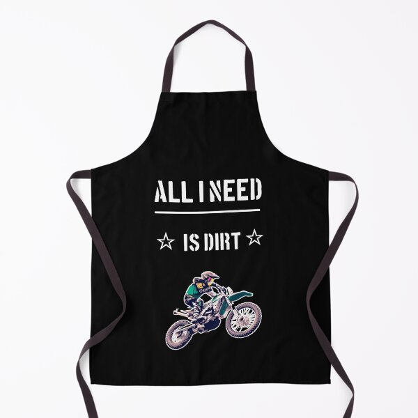 Item preview, All I Need Is Dirt - Bike Motocross Off-Roading - Vintage Motocross Retro Dirt Bike Silhouette gift designed and sold by Essakhi12.