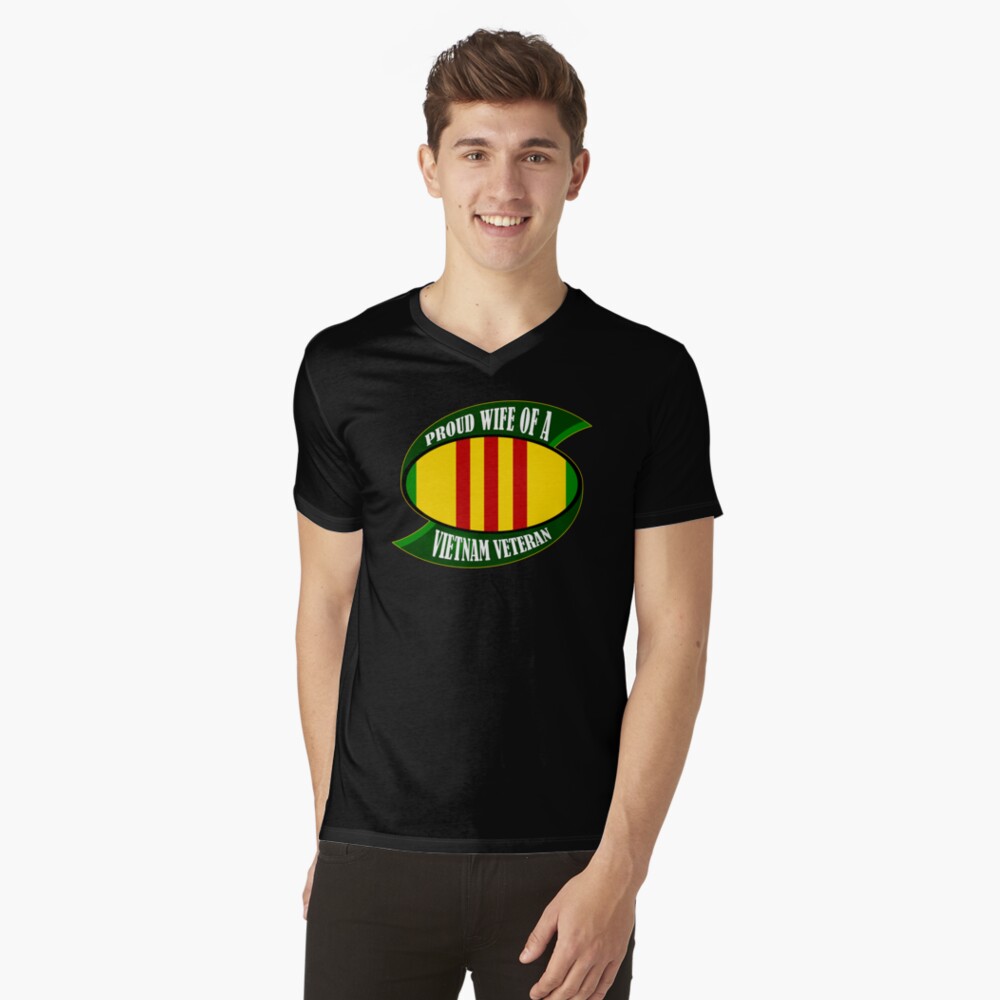 Item preview, V-Neck T-Shirt designed and sold by MilitaryVetShop.