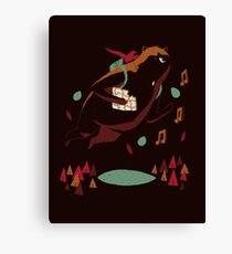 banjo kazooie(brown) Canvas Print