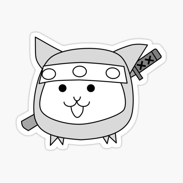 Tactical Battle Cat 2.0 Sticker – Battle Cat Co.