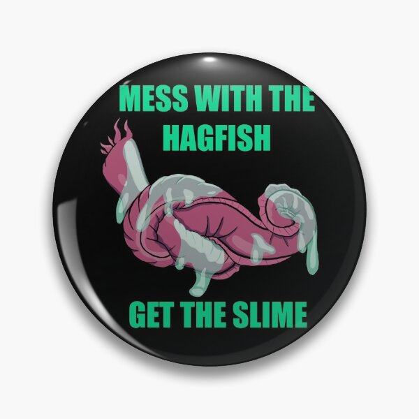 Item preview, Funny Gross Hagfish designed and sold by Deadbirdkitsch.