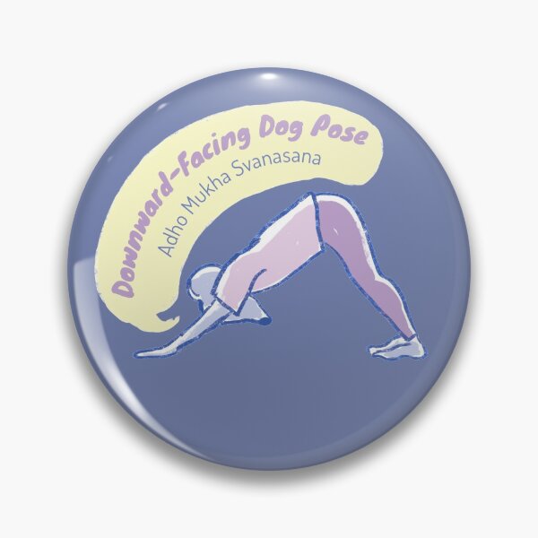 Item preview, Downward-facing dog pose - Yoga Mouse - Purple and pink designed and sold by Dear-Koko.