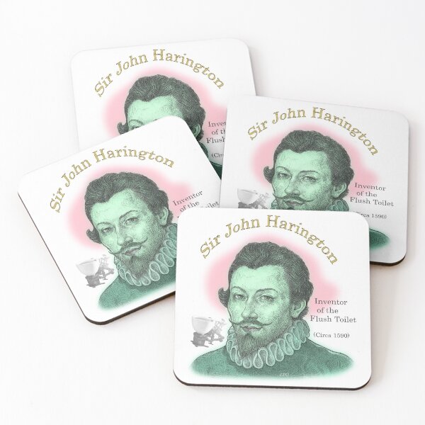 Item preview, Sir John Harington, Inventor of the Flush Toilet designed and sold by Inventor of the....