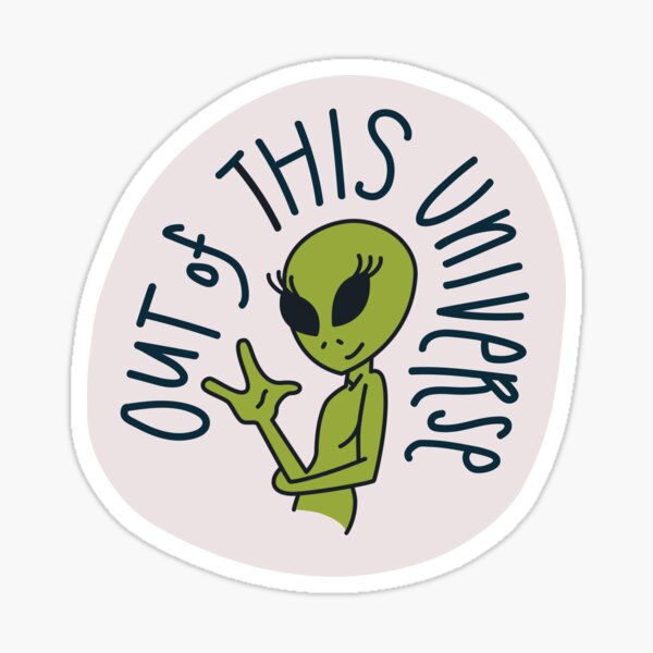 Item preview, Out Of This Universe Alien designed and sold by AgnesElle.