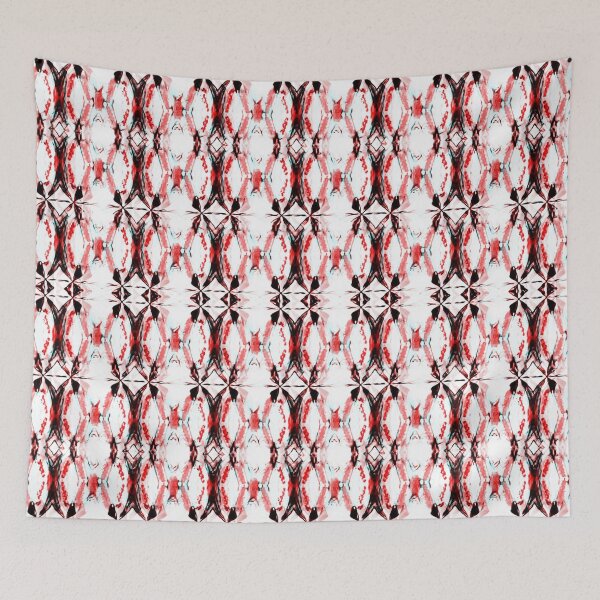 Item preview, Red Black White Print designed and sold by roundtrt.