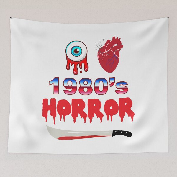 Item preview, I Love 1980's Horror designed and sold by Outpost31Design.