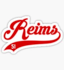 Reims style Baseball Sticker