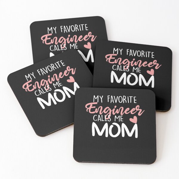 Item preview, My Favorite Engineer Calls Me Mom designed and sold by zedesignn.