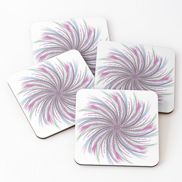 Item preview, Vibrant ribbons spiraling designed and sold by busyBeanz.