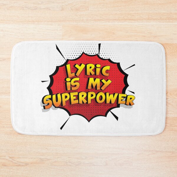 Item preview, Lyric is my Superpower Funny Design Lyric Gift designed and sold by Custom365.