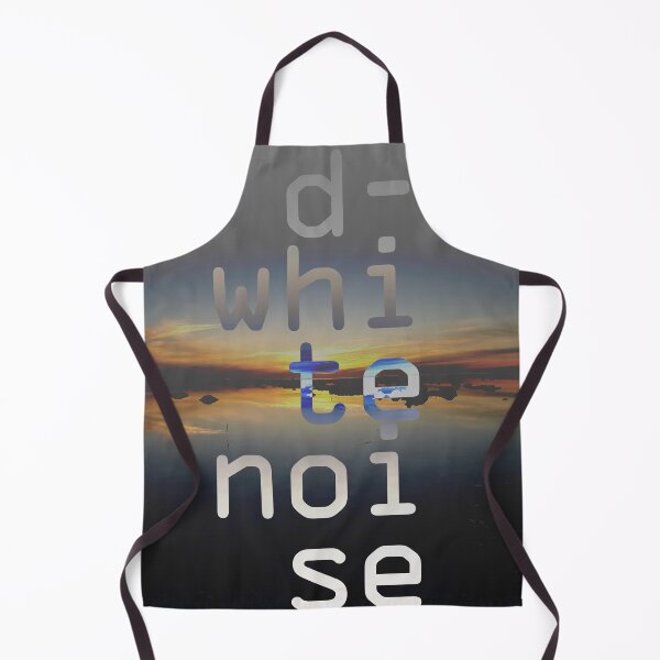 Aperçu de l'œuvre D-White Noise - plage de coucher de soleil pile - merch créée et vendue par Banta.