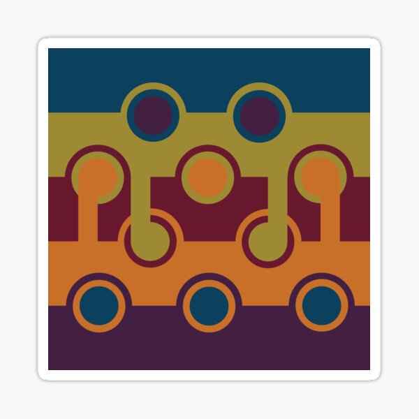 Abstract Sticker