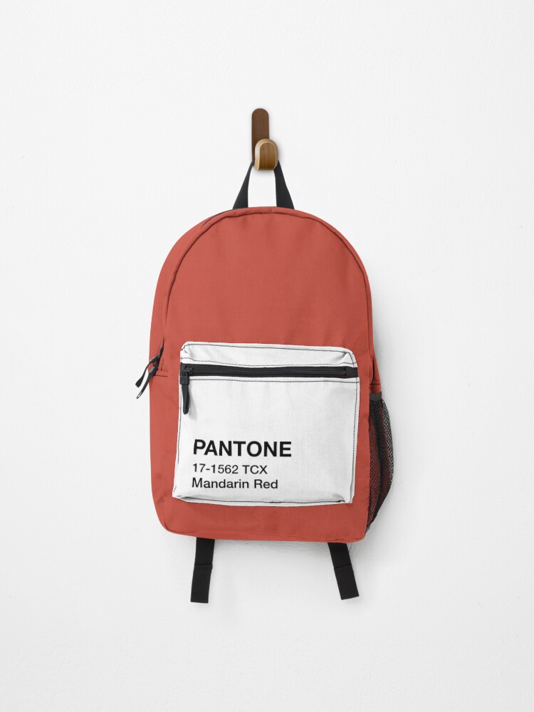 Mochila for Sale con la obra Pantone rojo mandar n de piastrelli