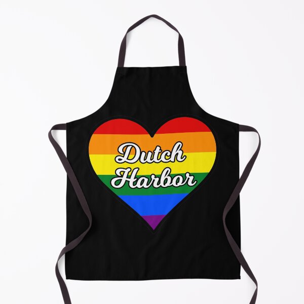 Item preview, Dutch Harbor Alaska Gay Pride Heart designed and sold by fearcity.