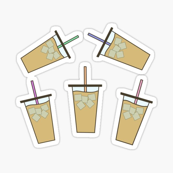 Item preview, Iced Coffee Multi Pack designed and sold by snehajindal-art.