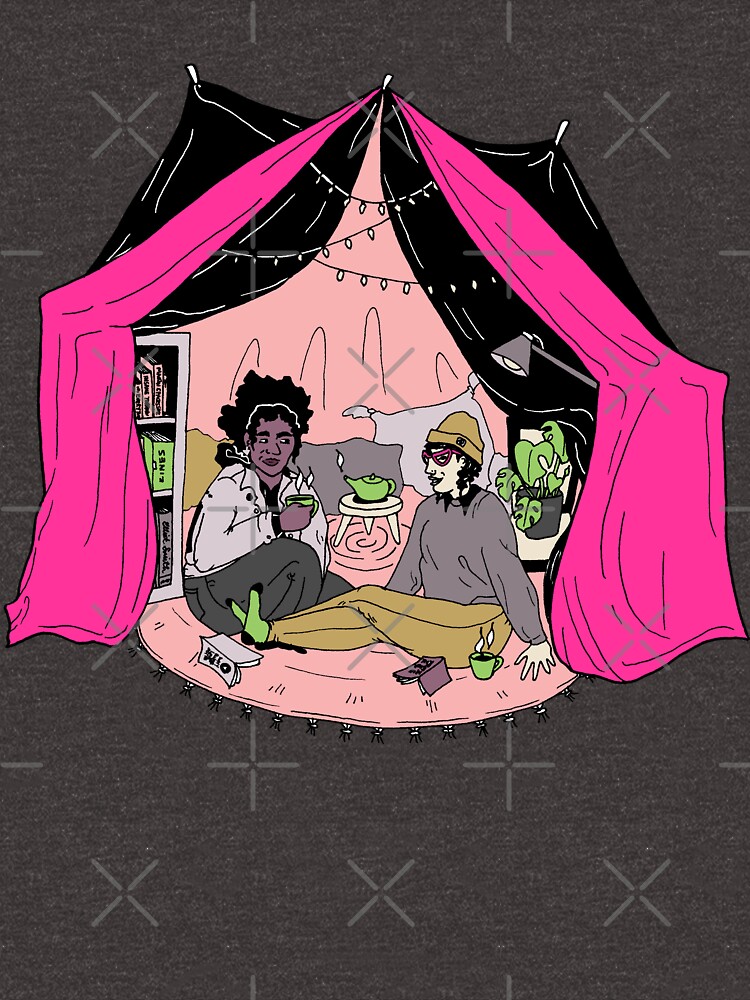 blanket fort illustration by craftordiy