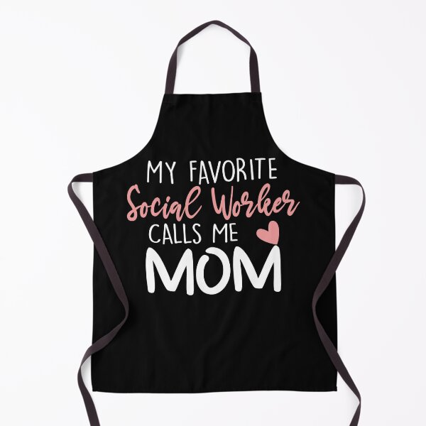 Item preview, My Favorite Social Worker Calls Me Mom designed and sold by zedesignn.
