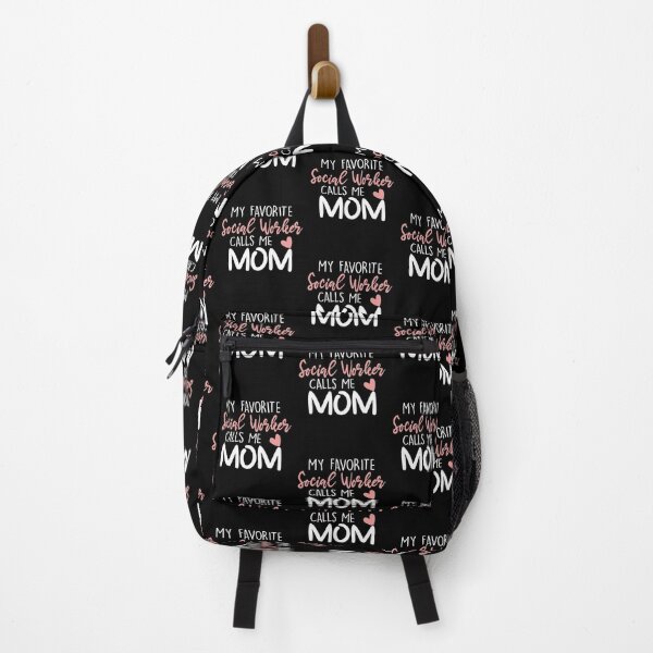 Item preview, My Favorite Social Worker Calls Me Mom designed and sold by zedesignn.