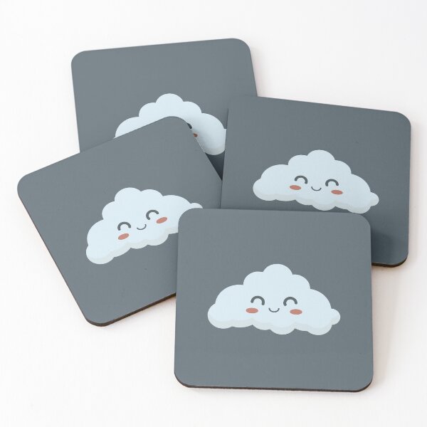 Item preview, Happy Kawaii Cloud designed and sold by vo1d-mind.