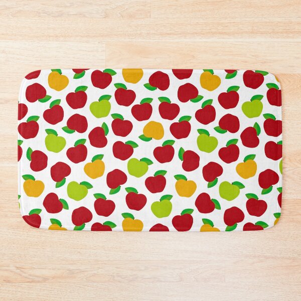 Item preview, Harvested Apple Varieties Red Yellow Green Apples Pattern designed and sold by GiftsNPatterns.