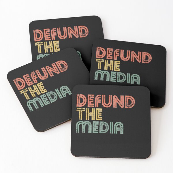 Item preview, Defund The Media Political Protest Against Fake News Gift designed and sold by LifeQuotes.