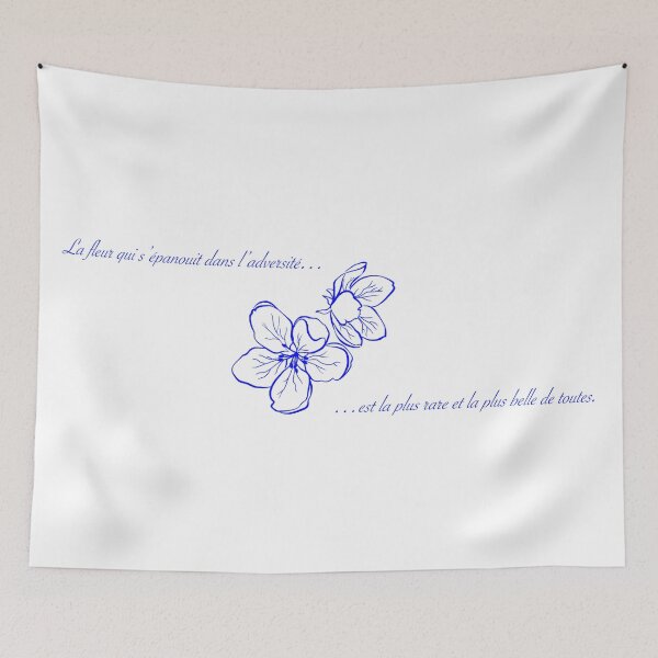 Item preview, Quote, Cherry Blossom, blue designed and sold by Jess-Xs.