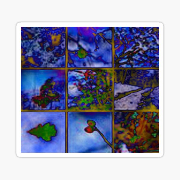 Item preview, Royal Bluish Christmas Scenery designed and sold by allthingsnatura.