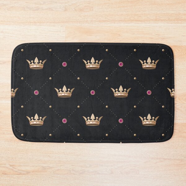 Item preview, Luxury Red Diamond and King Crowns Pattern designed and sold by Funny-Vintage.