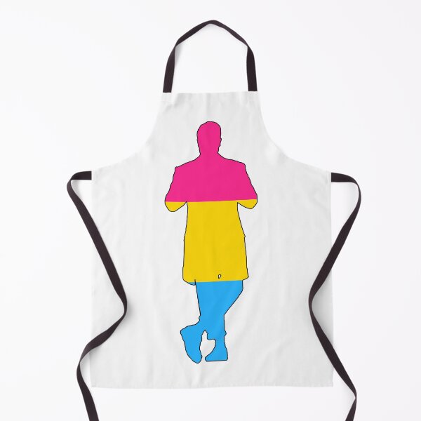 Item preview, The Master Silhouette - Pansexual (Black Frame) designed and sold by gallifreystede.