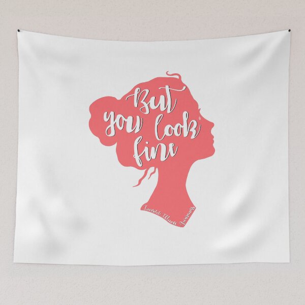 Item preview, But You Look Fine Woman Silhouette Pink designed and sold by Elle  Hazlett.