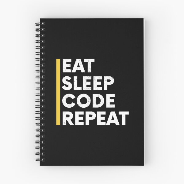 Item preview, Eat Sleep Code Repeat designed and sold by aladdindesigns.