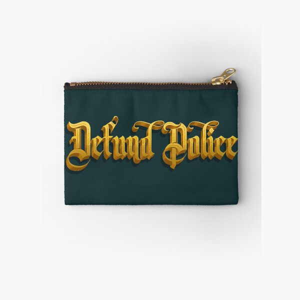 Item preview, Defund Police Typography designed and sold by andymvera.