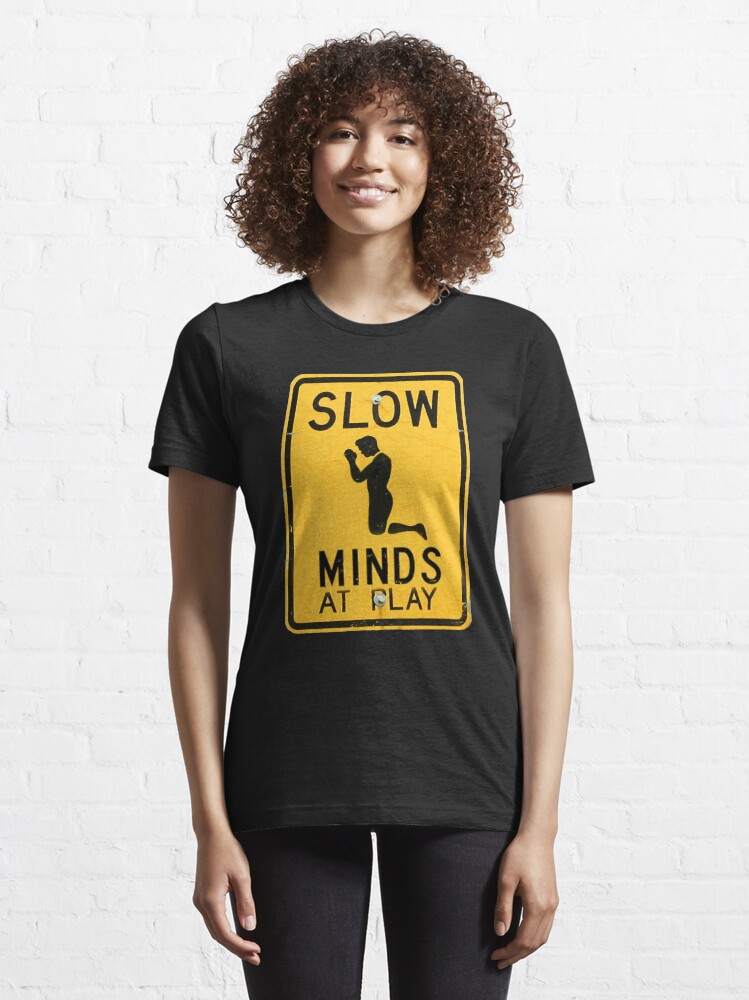 Alternate view of SLOW MINDS AT PLAY Essential T-Shirt