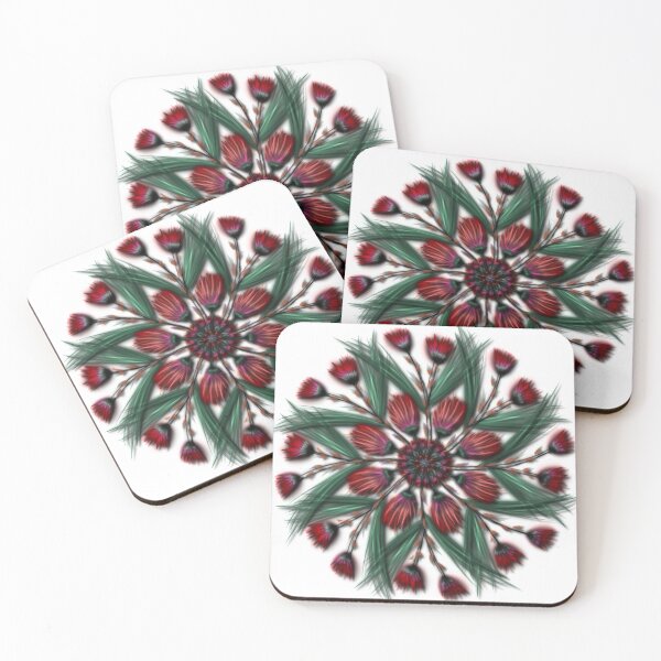 Item preview, Clearly Vibrant flowers in the round  designed and sold by busyBeanz.