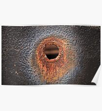 bullet hole Poster