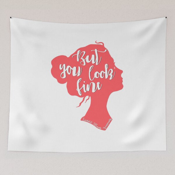 Item preview, But You Look Fine Woman Silhouette Red designed and sold by Elle  Hazlett.