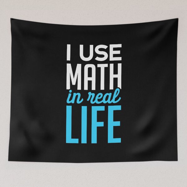 Item preview, I Use Math In Real Life - Funny Math designed and sold by T-shirt For You.