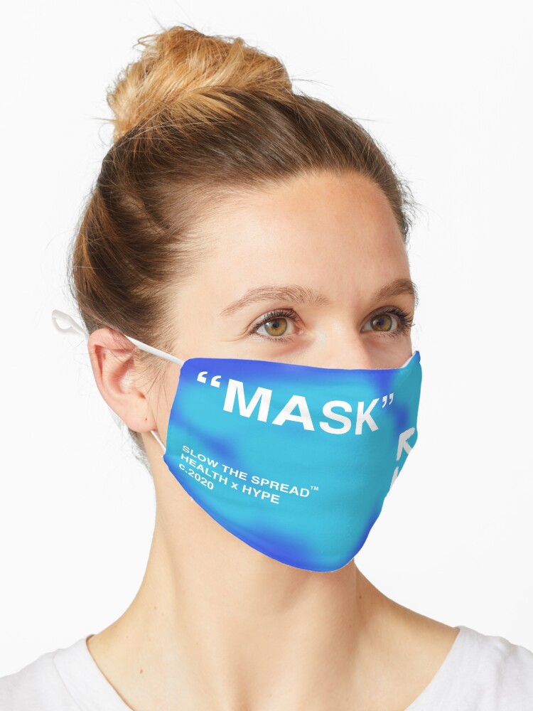 skuffe tilfældig Diktere MASK x HYPEBEAST" Mask for Sale by Litstickerz100 | Redbubble