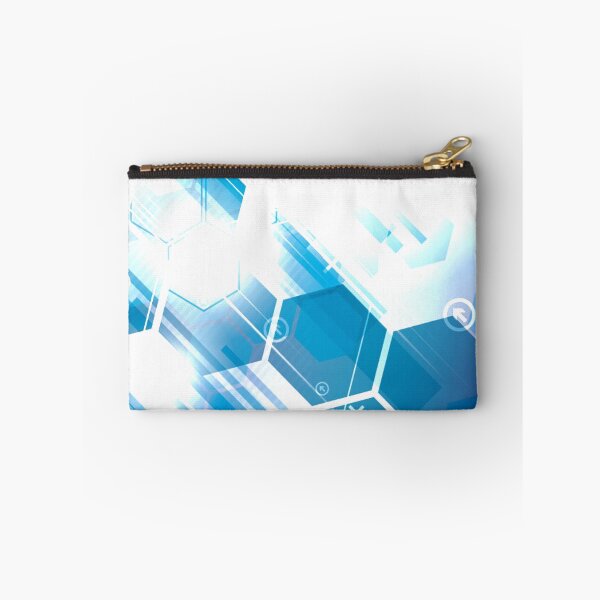 Item preview, Techno geometric Hexagon Gradient designed and sold by ellis-vinyasa.