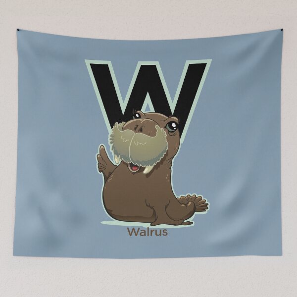 Item preview, W for Walrus designed and sold by timmyce.