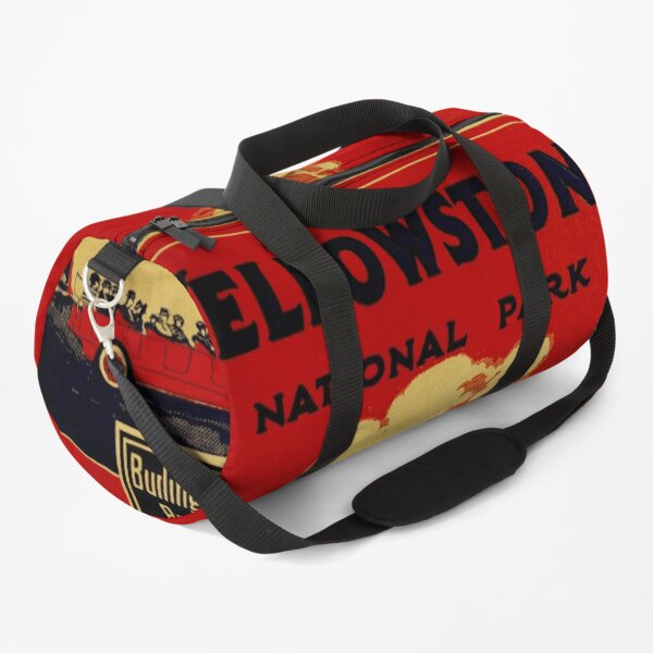 Vintage Yellowstone Art Duffle Bag