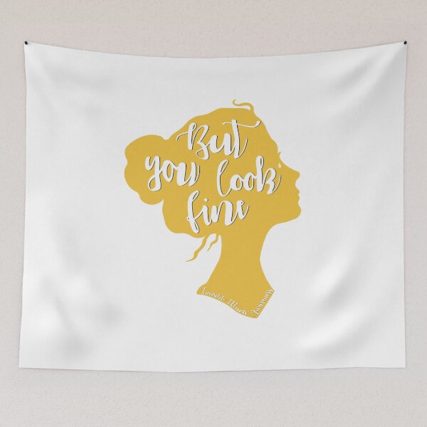 Item preview, But You Look Fine Woman Silhouette Yellow designed and sold by Elle  Hazlett.