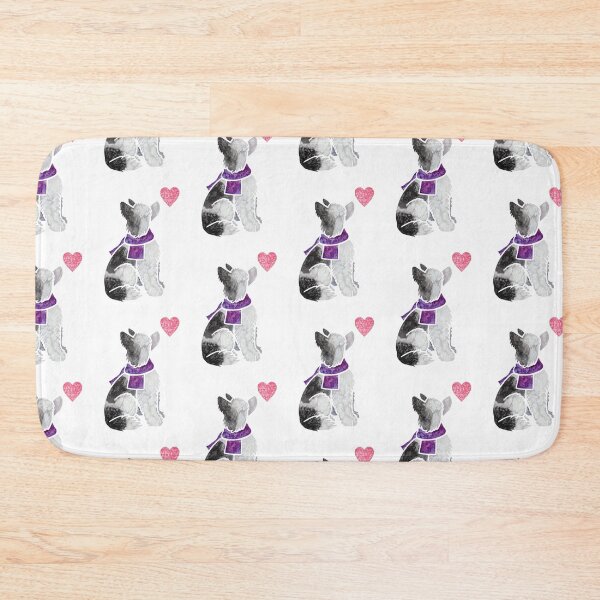 Item preview, Watercolour Chinese Crested Dog (Powderpuff) designed and sold by animalartbyjess.