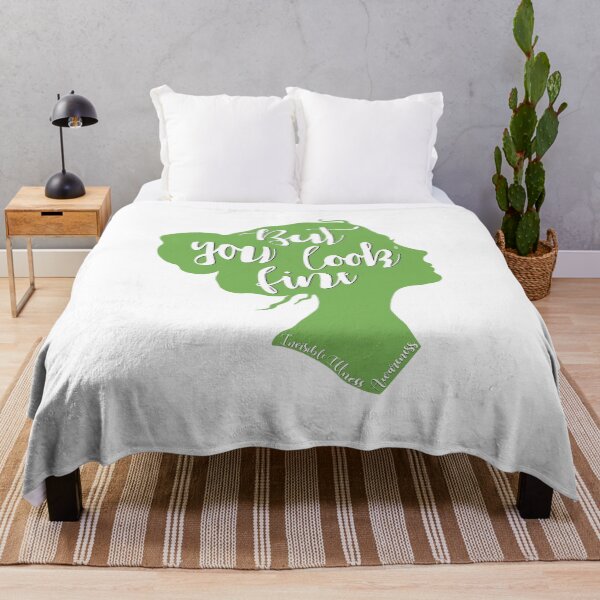 Item preview, But You Look Fine Woman Silhouette Green designed and sold by Elle  Hazlett.