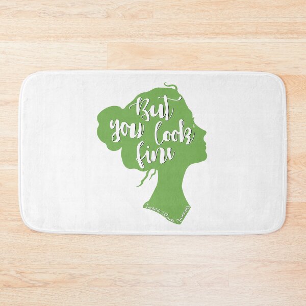 Item preview, But You Look Fine Woman Silhouette Green designed and sold by Elle  Hazlett.