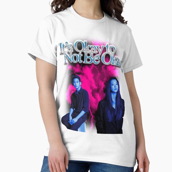 Item preview, Psycho But It's Okay - It's Okay to Not Be Okay Pink Lightning Bootleg designed and sold by teejam.