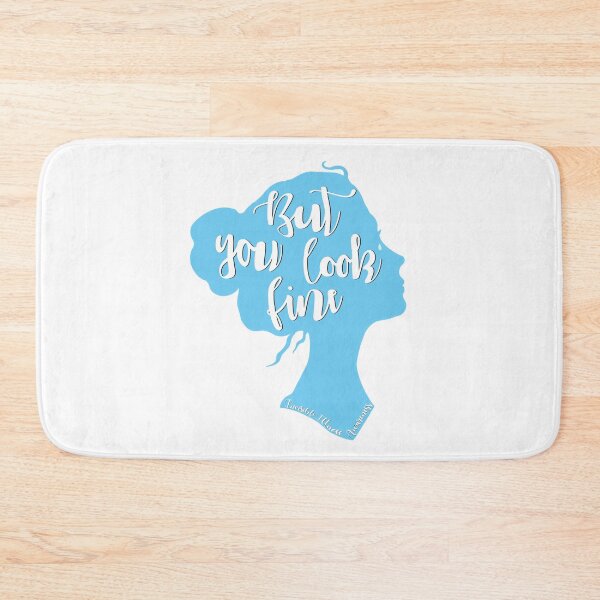 Item preview, But You Look Fine Woman Silhouette Blue designed and sold by Elle  Hazlett.