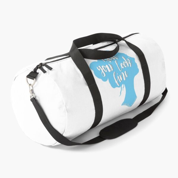 Item preview, But You Look Fine Woman Silhouette Blue designed and sold by Elle Hazlett.