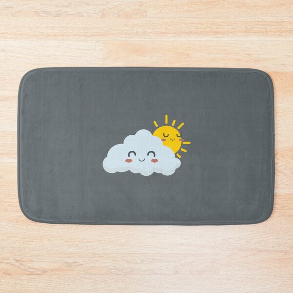 Item preview, Happy Kawaii Cloud and Sun designed and sold by vo1d-mind.
